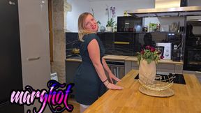My Lover Fucks Me Without a Condom Ultra Hard and Intense in My New Kitchen