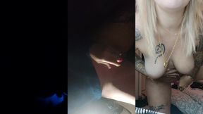 je m exhib et me god la chatte sur un parking rempli de routier , j ai adorer et...