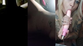 je m exhib et me god la chatte sur un parking rempli de routier , j ai adorer et...