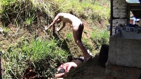 trampling amateur femdom