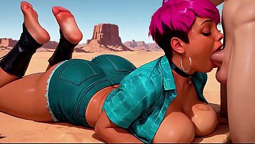 Desert Canyon Sensations [AI-animated]