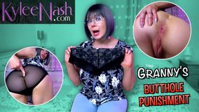 Step-Granny's Butthole Punishment