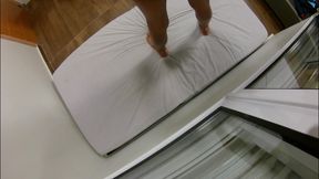 Subbed-pov3 My Curvy Hotwife Almost Cums 3 Times Raw on Her 18yo Black Student's BBC