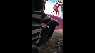 Indian Slender Wifey Suck off and Standing Pounding