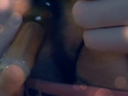 Sissy Slut Trap Fucks Her Asshole Up Close Hot Anal Blonde
