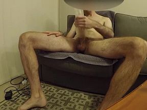 Polishing my cock to completion with a fleshlight
