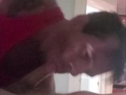 Daddy waking his  stepson up with a blow job  💦