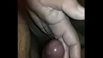 me tugging  my cock
