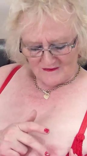 Unforgettable moment from &quot;Horny Latina Mature In Masturbation And Hardcore Action&quot;