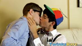 ”Jacobs willing butt bareback swallows Jaspers dick with ease”