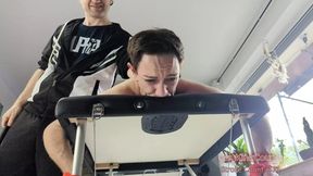 My Sub Takes more than 500 Flogging Strokes