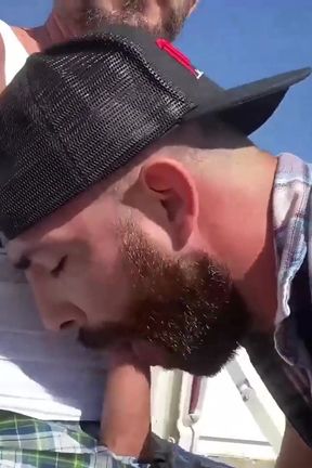 Trailertrashboys - Step daddy Vince Parker barebacks Jake Nicola