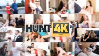 HUNT4K. Bro counts cash while best friend is fucking his