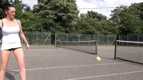 Horny brunette gets fucked by her stepon