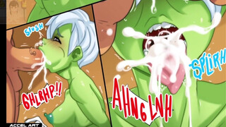 Cheelai fucks in the room with broly