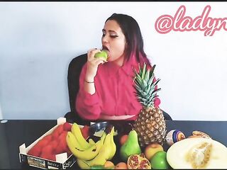 Corriéndome con un plátano