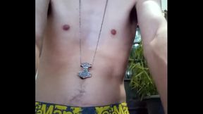 Horny Skinny Amateur Gets Hard in Intense Gay Lust Session
