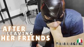 After leaving her friends | Madame Rottenmeier | foot humiliation, female domination MOBILE 480p
