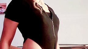 Amateur crossdresser sissy femboy: the beginning of a beginners second video