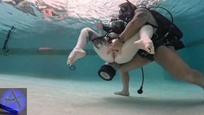 Aquaphilias- Harley Jayde- She is Ready to Play UW on SCUBA- Boy Girl