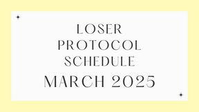 The Loser Protocol Calendar March – Loser Lifestyle 2025 Challenge with Countess Wednesday - Sexual Rejection, Mind Fuck, Reprogramming, Verbal Humiliation, Real Loser Living MP4 1080p