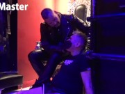 Boot and glove worship face slapping spitting GOM English Leather Master PREVIEW