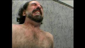Hot *** in Black Stockings Gets Fucked by a Mature Man