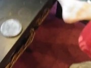 Bear jerks off with red sox CLOSE UP! (with assist by bbc)