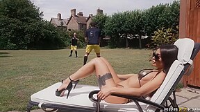 Quarterback Pounding Martina Smeraldi, Xander Corvus