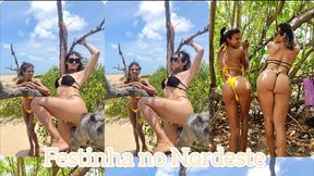 fodendo muito com minha amiga e varios rapazes na praia.