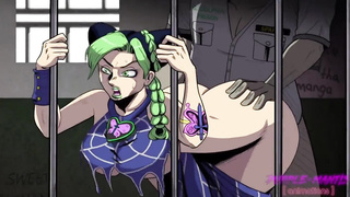 Jolyne Kujo Prison Cage Screw - Extended Yoshikage Kira Version