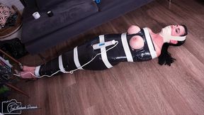 Nyxon Is Molded by Mummification and the Magic Wand Into a Motionless and Moaning Orgasm Machine - 720