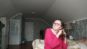 mommy drinking her morning coffee with milk