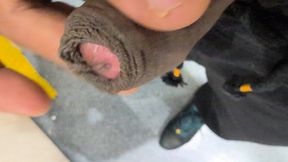 Sri Lanka boy masturbating front of the mirror