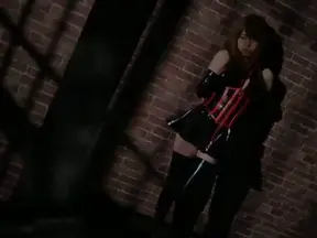 Seductive Latex Cowgirl Gives Hot Blowjob Before Getting Hammered Harder