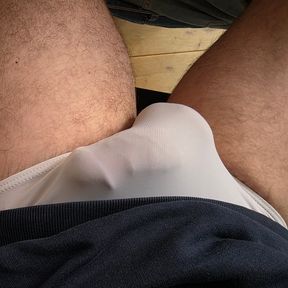 Being secretly at the office.