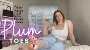 Plum Toes