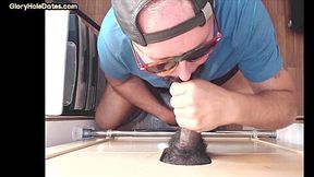 Gloryhole gaydaddy addicted to blackdick in doggystyle