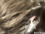 College girls were done with their exams and wanted to celebrate having a group sex adventure