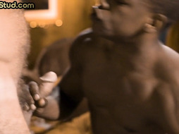 Taboo IR stepdaddy gets fucked by Black stepson after rimjob
