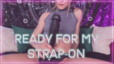 Sissy worships Goddess and her BBC strap-on