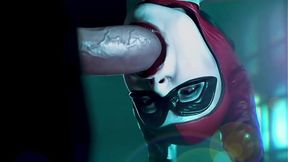Animated 3D MILF Harley Quinn gets banged hard by Batman