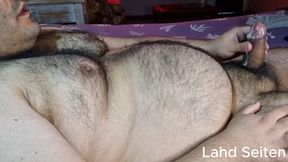 Compilation of hairy fat ejaculations