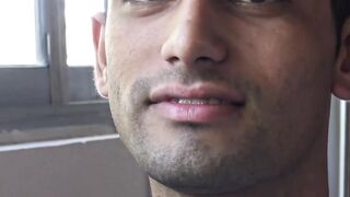 LatinoJuice.com - I covered erotic Joels beautiful face with my sticky load of hot cu