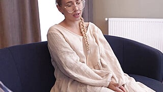 Turned Shy Girl into a Naughty Slut - the Therapy Went Fine!