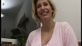 German Retro Babe with Huge Tits and Shaved Pussy