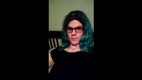 Crossdresser leah's cumpilation
