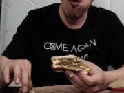 Fuck a Big Mac and Cum on Food to Eat