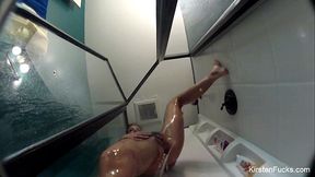 Kirsten Price showers