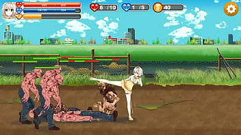 Cute girl has sex with aliens men in Fairy flower new hentai sex gameplay